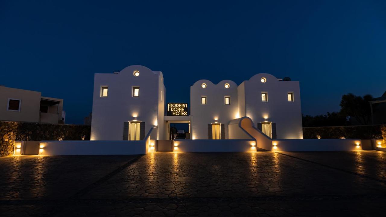 Modern Dome Homes Of Santorini Perissa  Exteriör bild