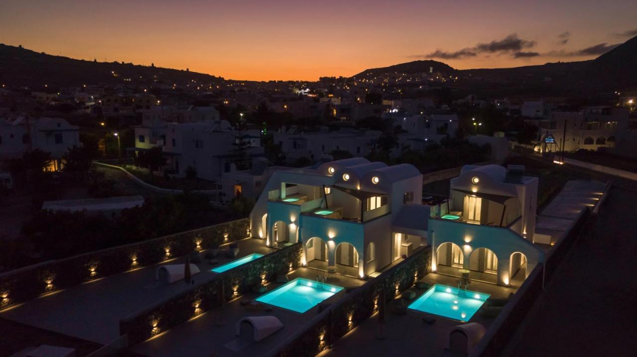 Modern Dome Homes Of Santorini Perissa  Exteriör bild