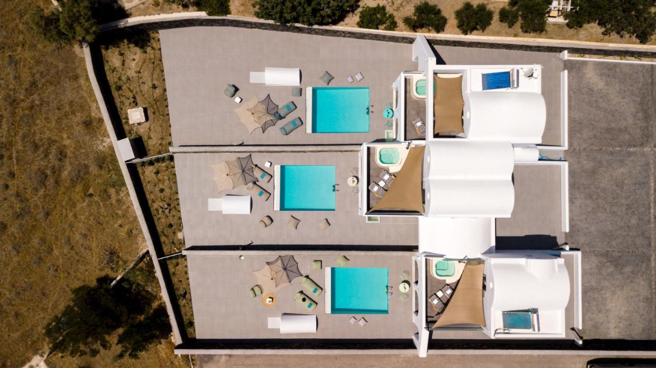 Modern Dome Homes Of Santorini Perissa  Exteriör bild
