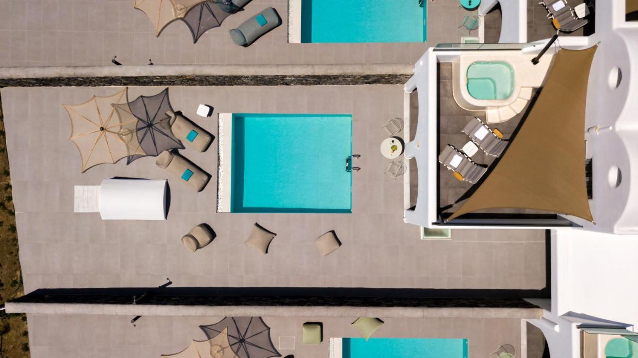 Modern Dome Homes Of Santorini Perissa  Exteriör bild