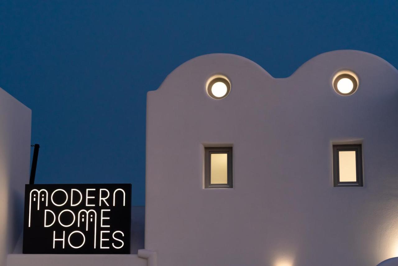 Modern Dome Homes Of Santorini Perissa  Exteriör bild