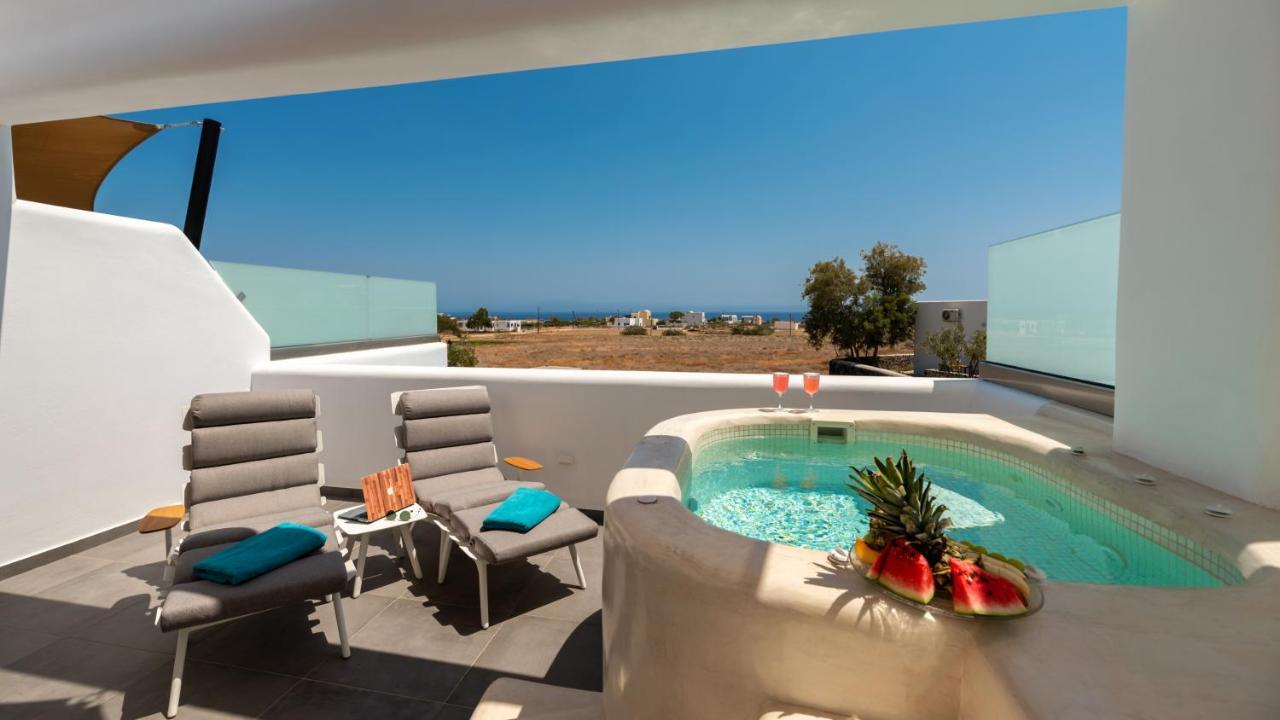 Modern Dome Homes Of Santorini Perissa  Exteriör bild