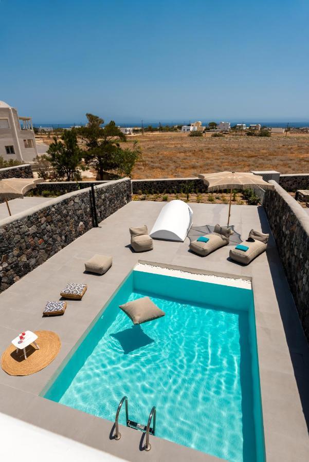 Modern Dome Homes Of Santorini Perissa  Exteriör bild